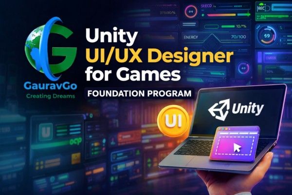 Unity UI Designer for Games – Foundation Program 1